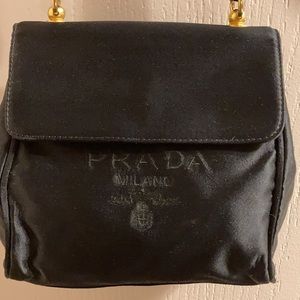 Authentic (Card) Prada Satin Evening Crossbody